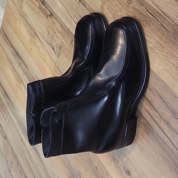 HY-TEST Executive Oil-Resistant Black Leather Upper Work Boots - As Is - Picture 3 of 17